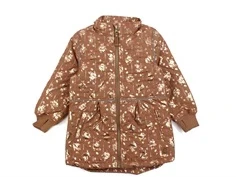 Mikk-line russet termojakke blomster